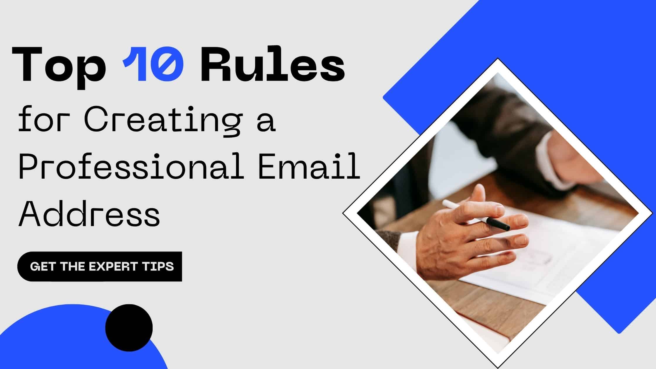 Creating a Professional Email Address